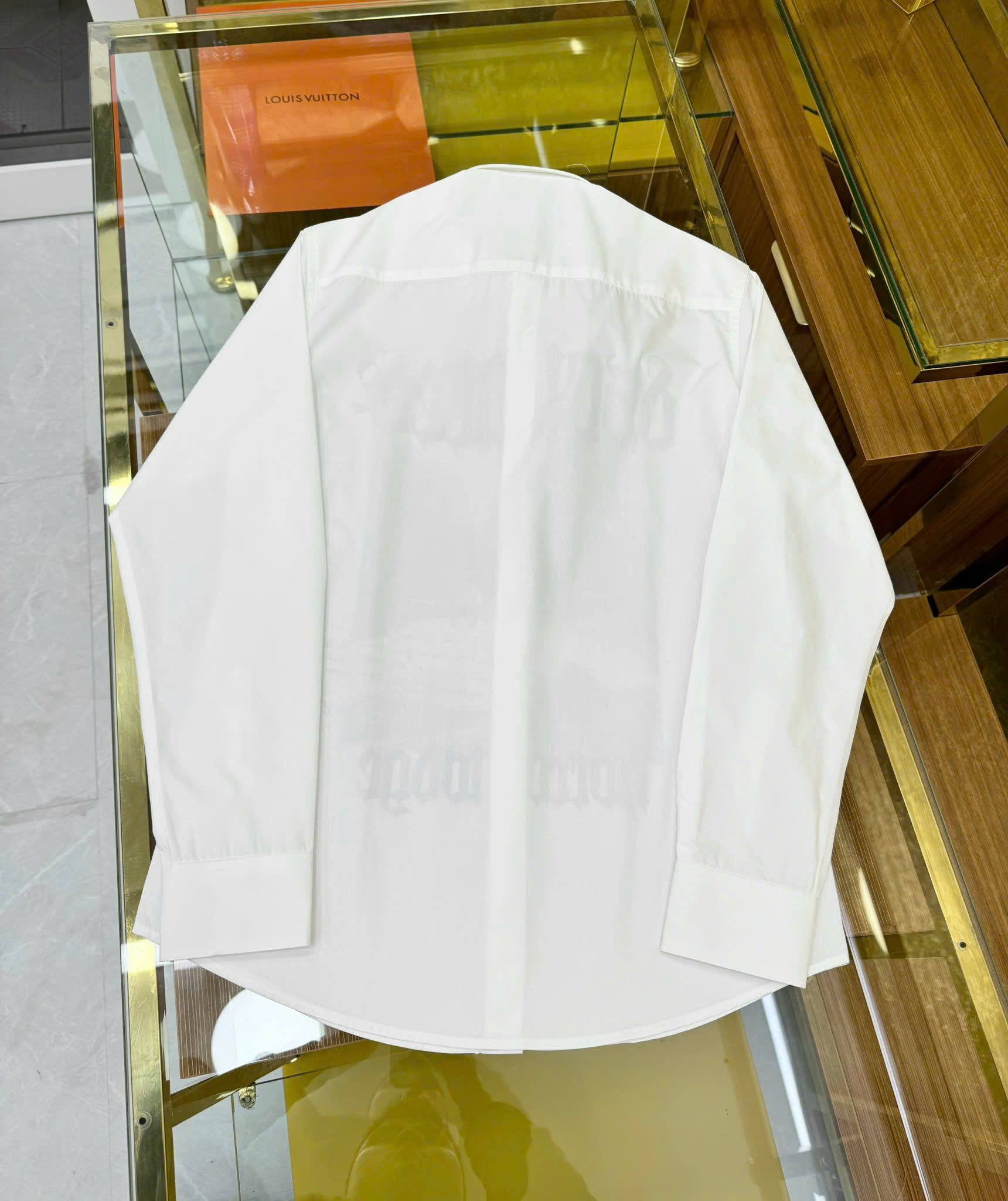 Áo sơ mi dài tay Dsquared2 DSQ2 Trắng họa tiết logo chữ ngực Like Auth on web CD